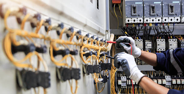 Professional Electrician technician working in St. Charles, MN